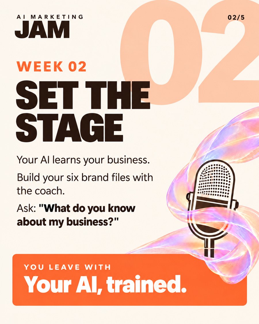Week 2: Set the Stage