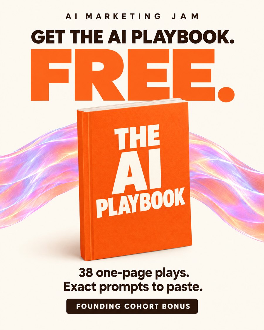 Founding bonus: the AI Playbook, free