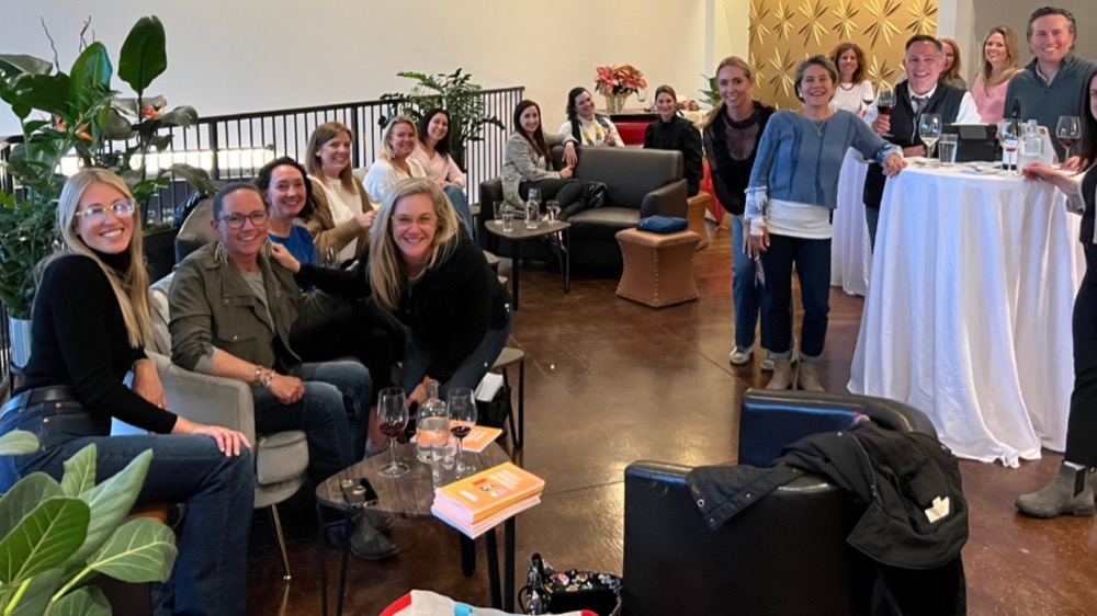 Club Jam members at an in-person meetup