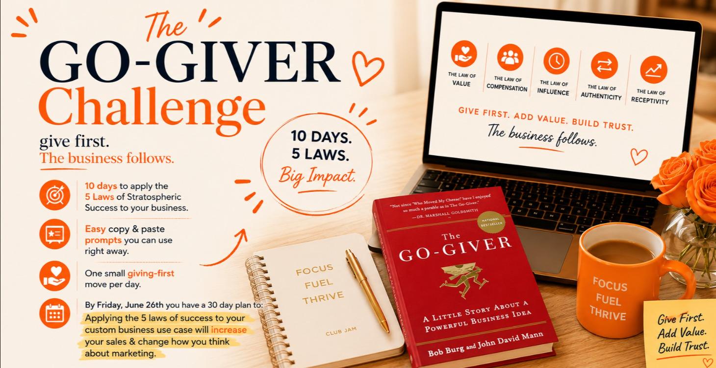Go-Giver Challenge cover art