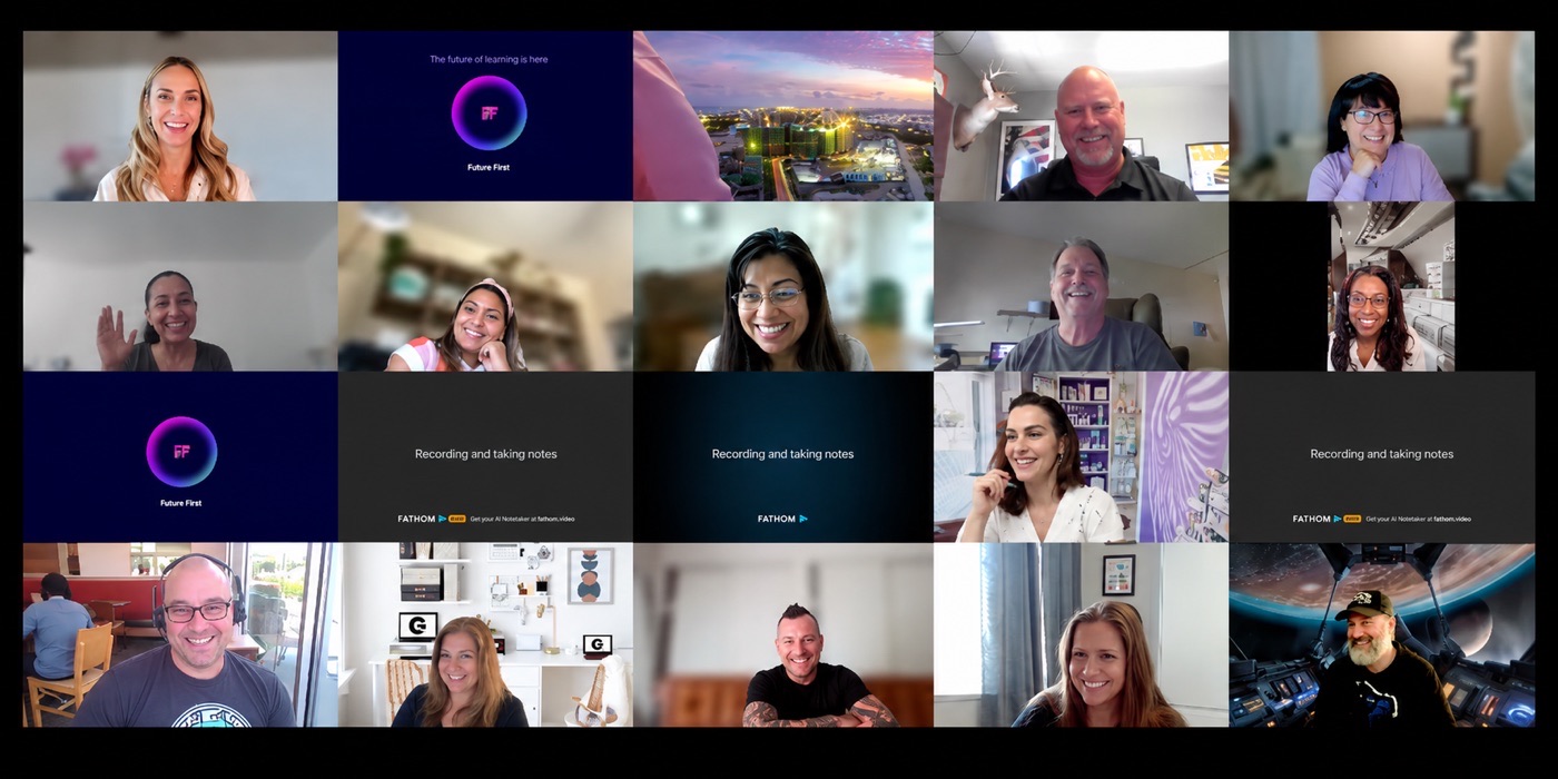 A Club Jam live call, members learning together